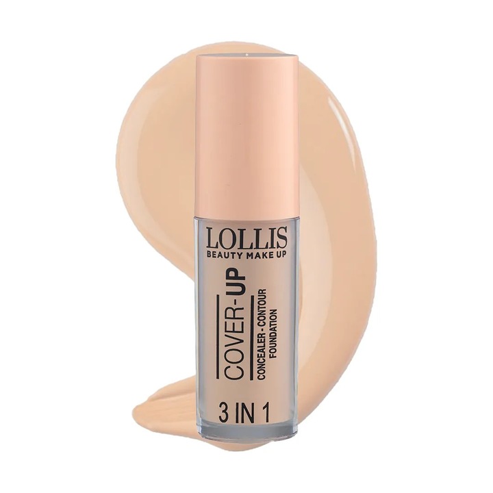 Cover Up 3 in 1 Corector-Contur-Fond de Ten 04, Lollis