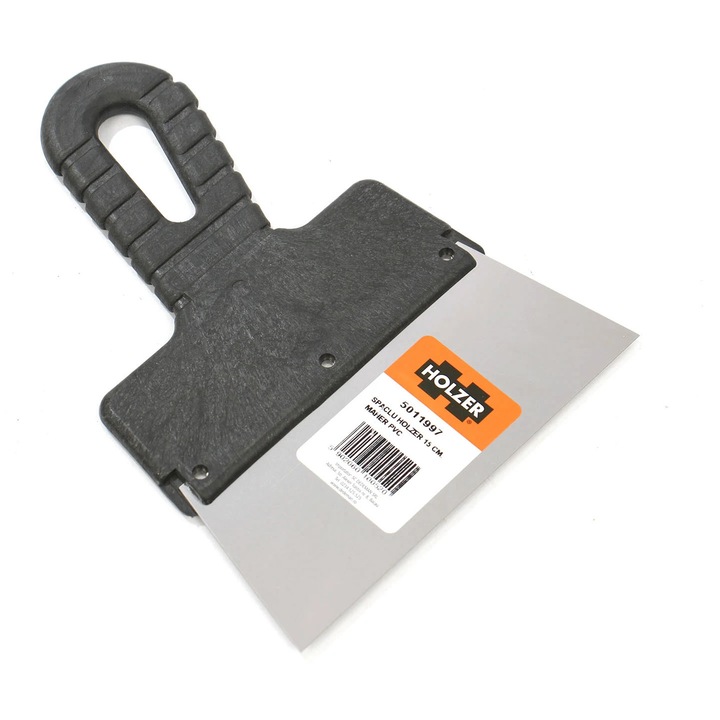 Holzer 511 rozsdamentes acél spakli, 15 cm, PVC nyéllel