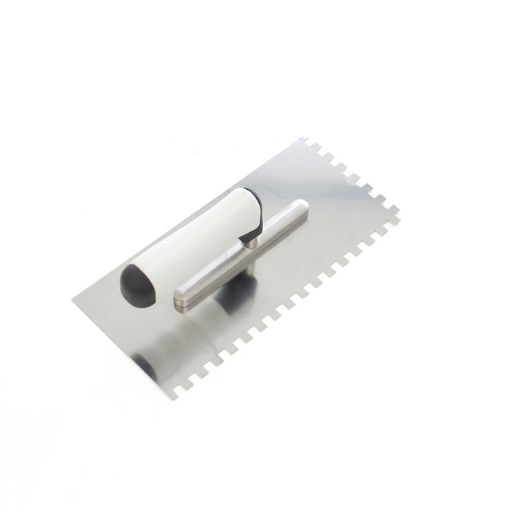 Holzer 354 rozsdamentes simító, 10 mm-es fogakkal, 27 x 13 cm