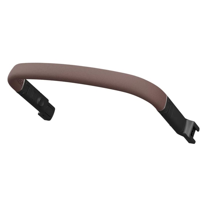 Bara de protecție pentru cărucior Maxi Cosi Fame Cabin, rotire 360, tapiterie vegană, maro