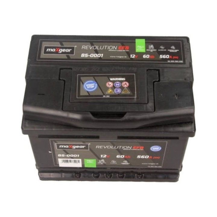 Baterie De Pornire 85-0001 Alpina Rle Aston Martin Tickford Capri Audi 100 C1/100 C2/100 C3/100 C4/200 C2/200 C3/80