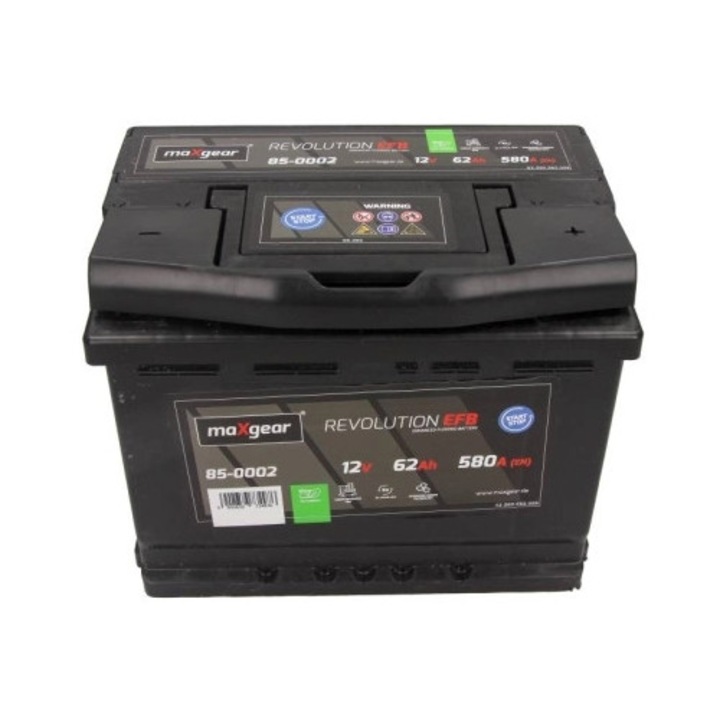 Baterie De Pornire 85-0002 Abarth 124/500 / 595 / 695/500C / 595C / 695C/Grande Punto/Punto/Punto Evo/Ritmo Alpina B3/B6