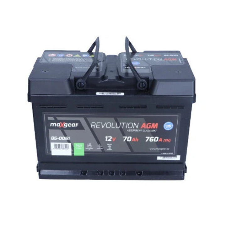 Baterie De Pornire 85-0051 Ac 428 Alfa Romeo 145/146/147/155/156/159/164/166/33/75/90/Brera/Giulietta/Gtv/Mito/Spider