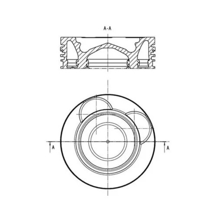 Dugattyú 061Pi00141000 Scania G 2/P 2/R 2/S/Touring
