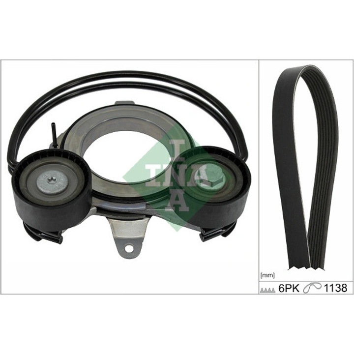 Set Curea Transmisie Cu Caneluri 529057110 Audi A4 B9/A5/A6 C8/A7/Q5