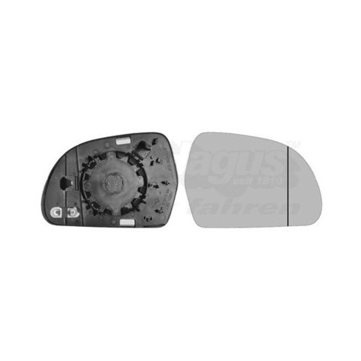 Стъкло Огледало Дясно 0327838 Audi A3/A4 B8/A5/A6 C6/A8 D3/Q3 Skoda Octavia 2/Superb 2