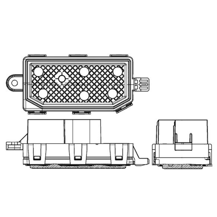 Fűtőmotor fordulatszám szabályozó ellenállás Abr77000P Volvo V40/V40 Cross Country