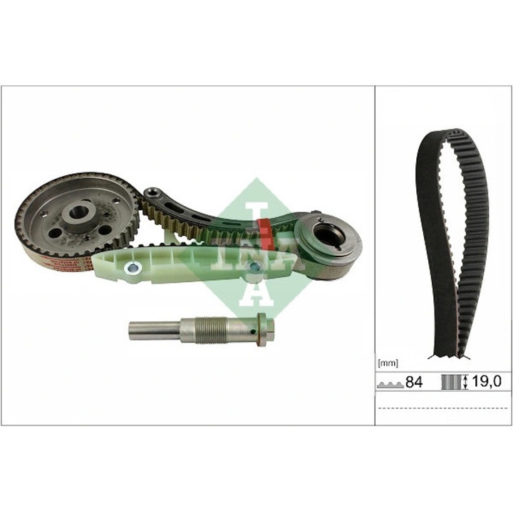 Vezérműszíj Készlet 530095010 Ford C-Max/Focus 2/Galaxy 2/Mondeo 4/S-Max/Transit Connect