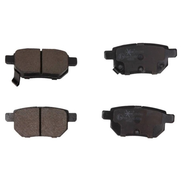 Fékbetét Készlet Hátsó Tengely 19-2161 Aston Martin Cygnet Lexus Ct Subaru Trezia Toyota Auris/Corolla/Iq