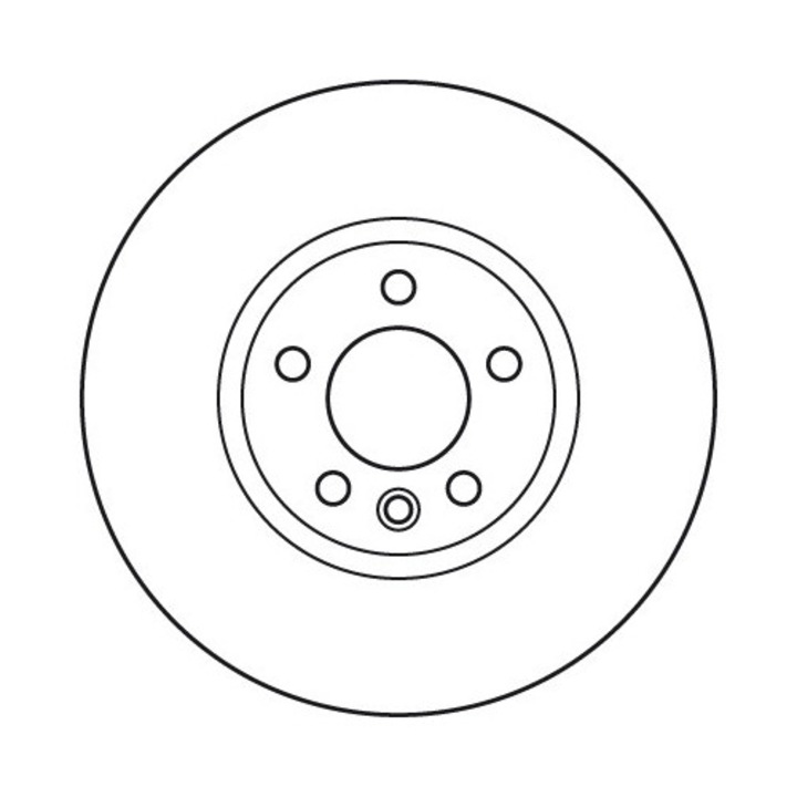 Set Discuri De Frana Df6124S Vw Cc B7/Passat Alltrack B7/Passat B7/Passat Cc B6