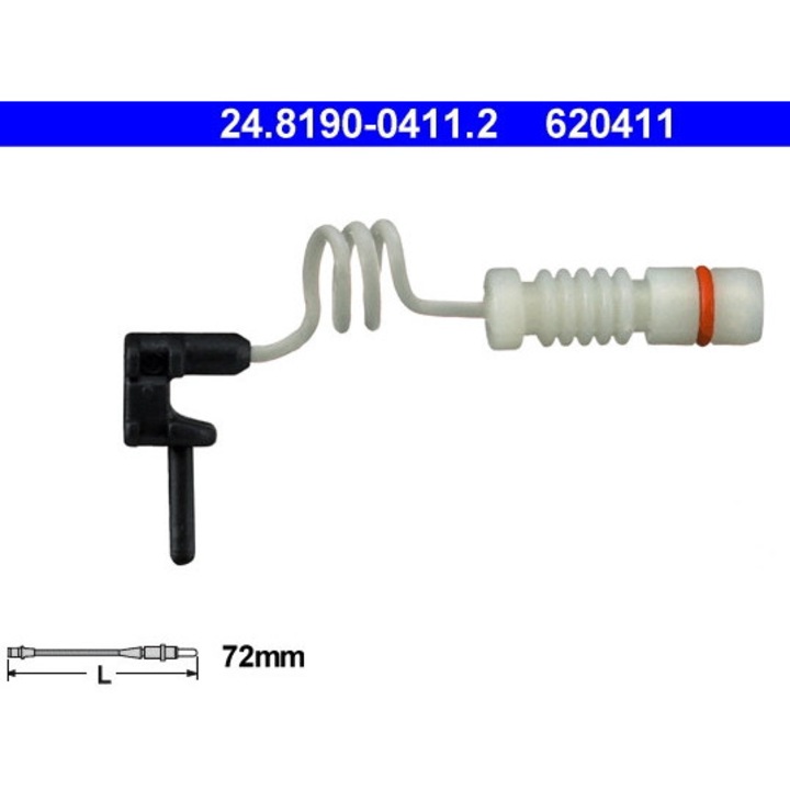 Сензор за предупреждение, износване на спирачни накладки 24.8190-0411.2 Mercedes-Benz G-Class/M-Class Puch G-Modell