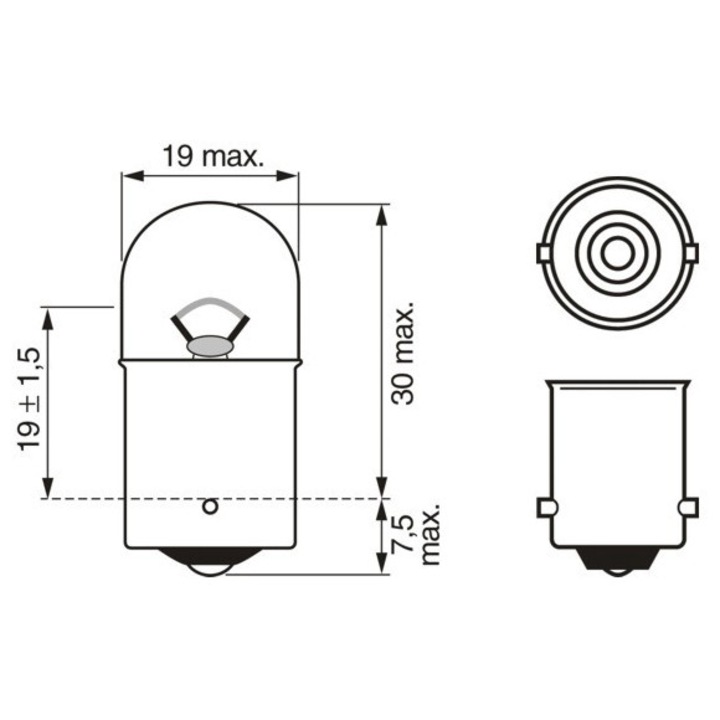 Ключ, Превключвател за мигачи 1987301022 Abarth Grande Punto Alfa Romeo 155/164/33/6/75/90/Alfasud/Alfasud Giardinetta/Alfetta/Arna
