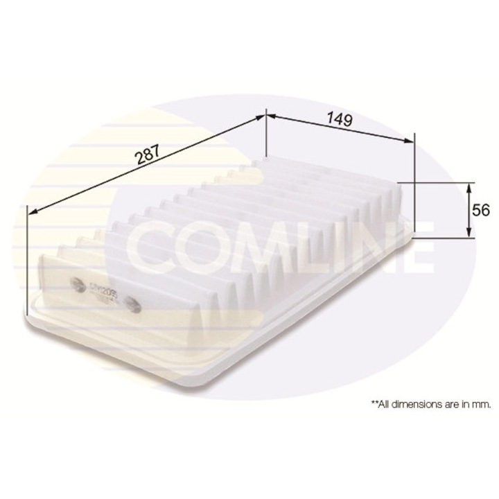 Въздушен филтър Cty12095 Subaru Brz Toyota Allion 1/Avensis/Avensis Verso/Caldina/Corolla/Corolla Verso/Gt 86/Hilux 4 Pick-Up