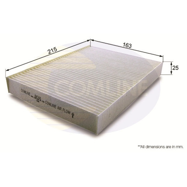 Филтър, Въздух купе Ekf102 Fiat Doblo/Idea/Punto Lancia Musa/Ypsilon Uaz Hunter/Patriot