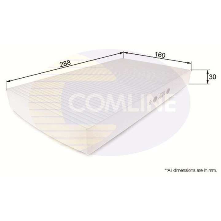 Филтър, Въздух в купето Ekf120 Alfa Romeo 156 Fiat Brava/Bravo 1/Marea Iveco Daily 3 Lancia Lybra