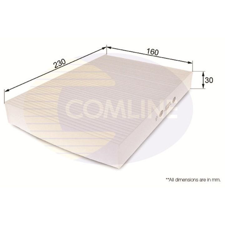 Филтър, Въздух в купето Ekf124 Nissan Kubistar Renault Clio 1/Clio 2/Clio Symbol 1/Kangoo/Megane/Megane 1/Megane Scénic