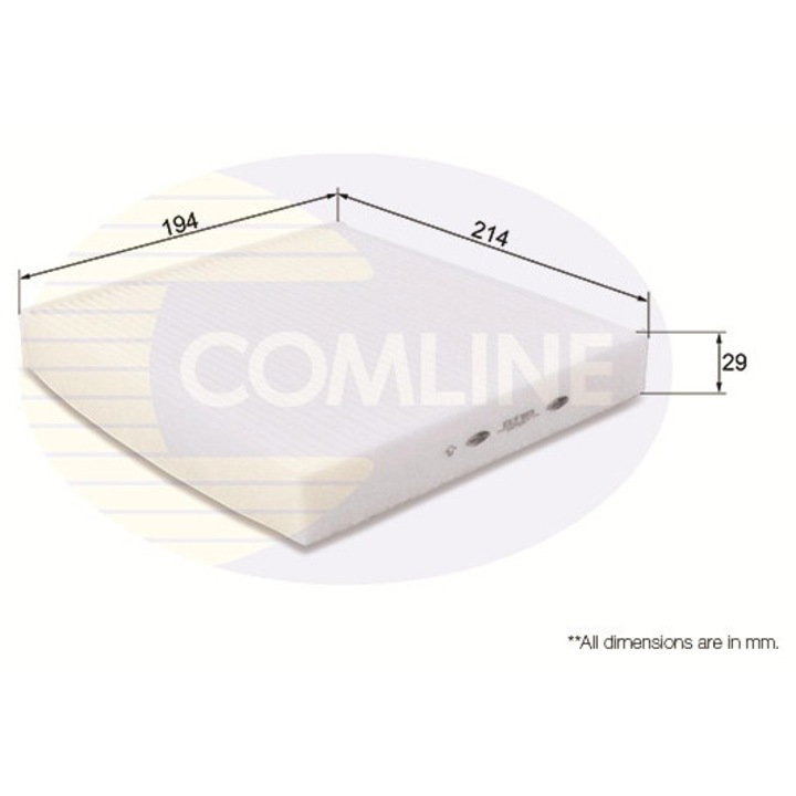 Филтър, Въздух купе Ekf185 Daihatsu Charade 8 Dr Dr Pk8 Jaguar F-Pace/Xe/Xf 2/Xf Sportbrake Land Rover Discovery 5