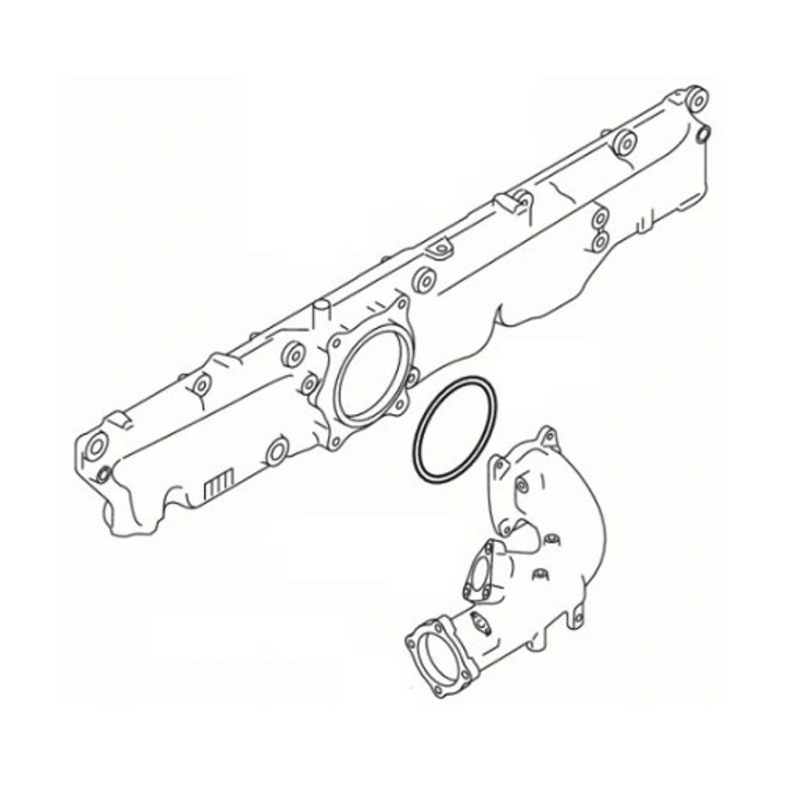 Tömítéskészlet, Szívócsőház Szívócső 906.740 Deutz-Fahr 11-es sorozat Freightliner Argosy/Cascadia/Century