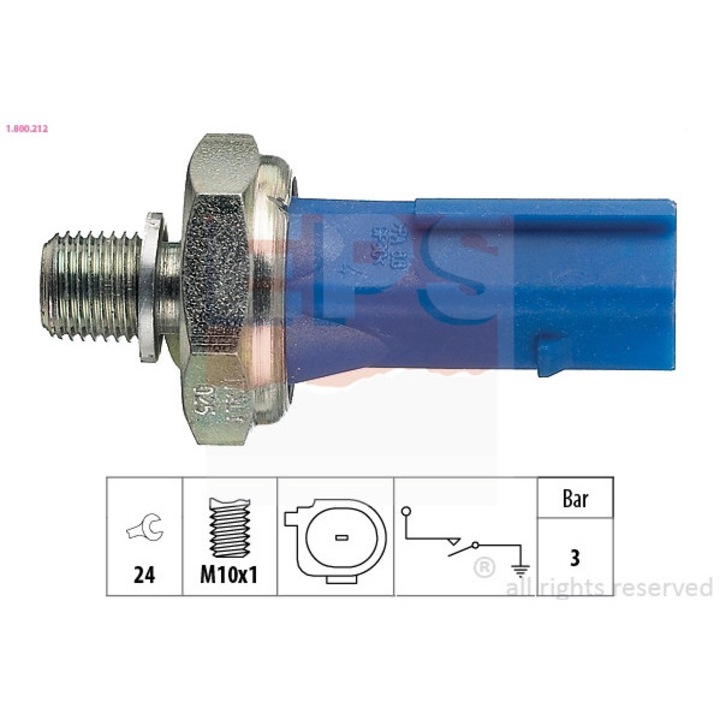 Senzor Presiune Ulei 1.800.212 Audi A6 C7/A7/A8 D4 Bentley Continental/Flying Spur Vw Beetle/Jetta 4/Passat B7