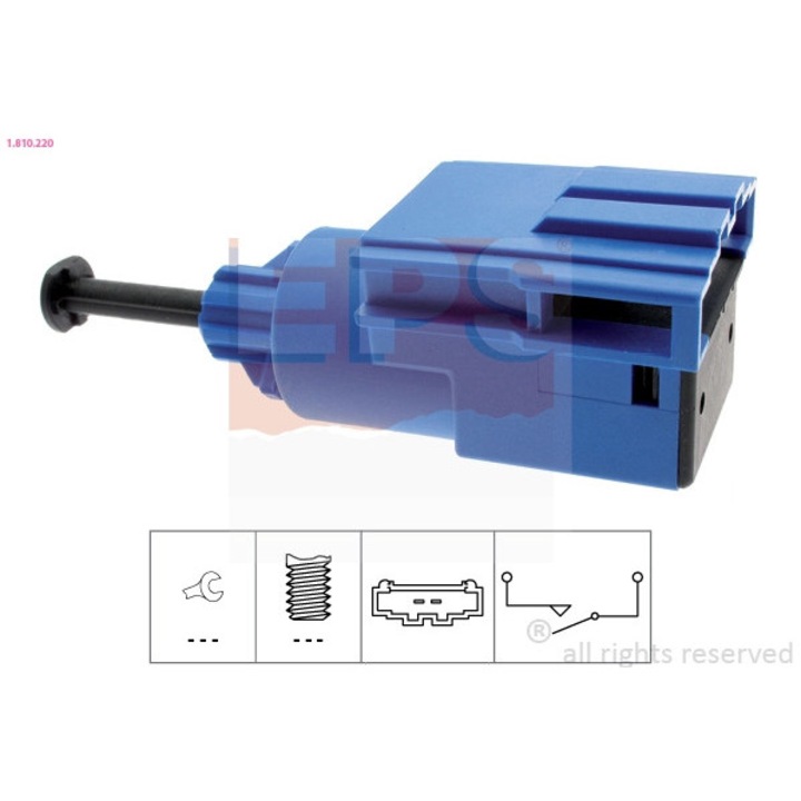 Comutator Lumini Frana 1.810.220 Audi A3/A4 B5/A4 B6/A4 B7/A6 C5/A6 C6/Allroad C5/Tt Ford Galaxy 1/Galaxy Mk 1 Seat Exeo