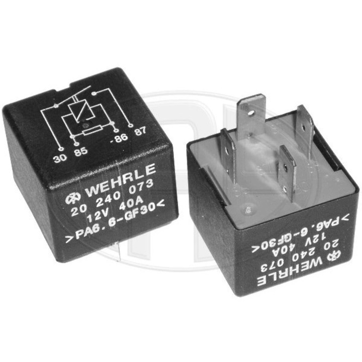 Relé, Hűtőventilátor 661022 Audi 100 C3/100 C4/200 C3/80 B3/80 B4/A1/A2/A3/A4 B5/A4 B6/A4 B8/A6 C4/A6 C5/A8 D2/Q3