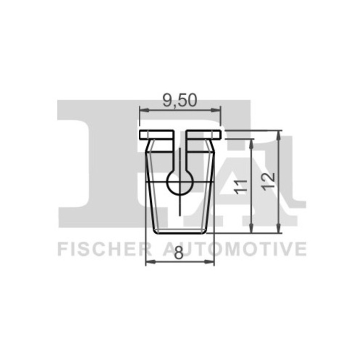 Clips, Acoperire Decorativa Si Protectie 12-60003.25 Chevrolet Astra/Vectra/Zafira Opel Adam/Astra F/Astra F Classic