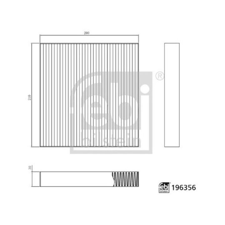 Filtru, Aer Habitaclu 196356 Byd Atto 2/Atto 3/Dolphin/Yuan Pro/E2
