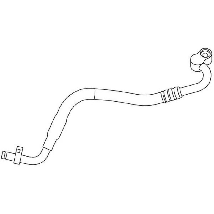 Nagynyomású vezeték, légkondicionáló Ap93000P Mercedes-Benz S-osztály