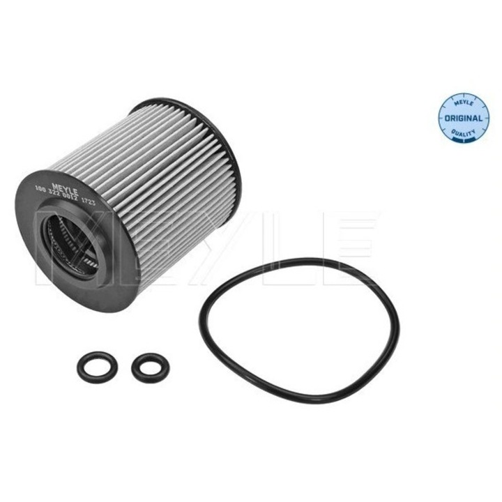 Filtru Ulei Meyle 1003220012 pentru Seat Ibiza 4, Skoda Fabia 2, Roomster, VW Polo 5, 1.2 diesel, 55 kW/75 CP