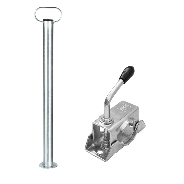 Suport fix cu clema WINTERHOFF RSR48-700+KLE48 150kg 48mm 700mm