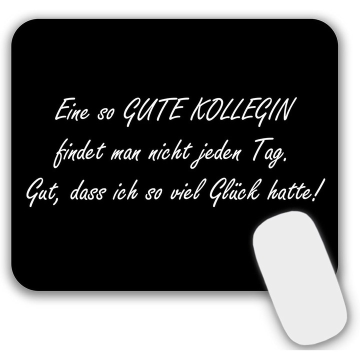 Mouse Pad Negru Mic 240x200mm pentru Gaming si Birou