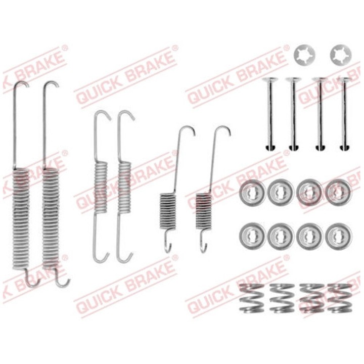 Set Accesorii, Sabot De Frana 105-0678 Citroën Xsara Dacia Logan Renault Laguna 1/Logan 1 Volvo 440/460/850