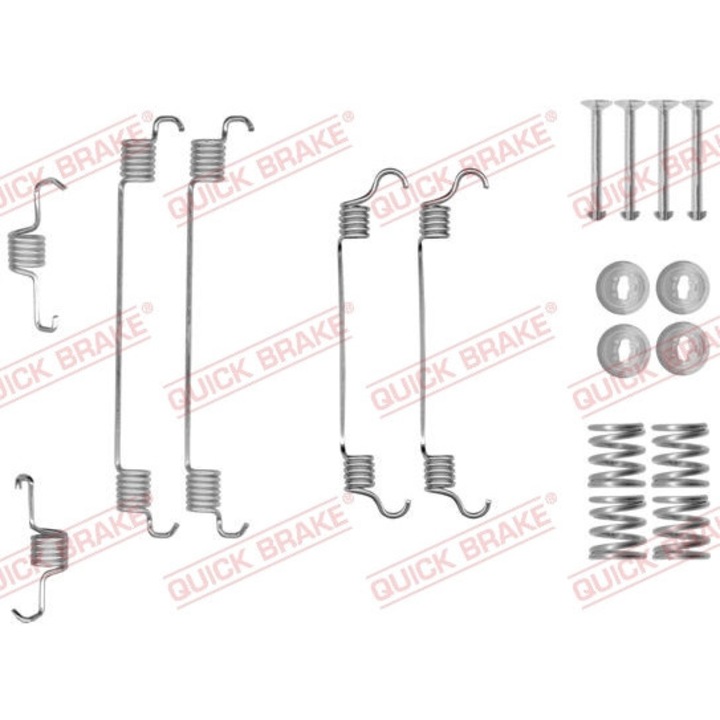 Set Accesorii, Sabot De Frana 105-0820 Citroën C1/C1 2 Opel Agila Peugeot 107/108 Subaru Justy 2/Legacy 4 Suzuki Splash