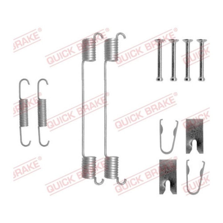 Set Accesorii, Sabot De Frana 105-0883 Audi A1/A1 Allstreet/A1 City Carver Fiat Doblo/Fiorino/Grande Punto/Linea/Punto