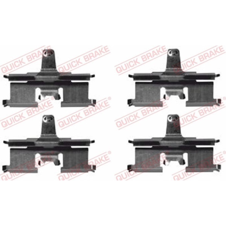 Set Accesorii, Placute Frana 109-1692 Chevrolet Lacetti/Nubira/Optra Daewoo Lacetti/Nubira