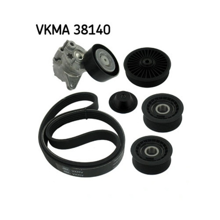 Комплект ремъци с канали Vkma38140 Mercedes-Benz Sprinter 3,5-T/Sprinter 3-T/Sprinter 4,6-T/Sprinter 5-T/Viano