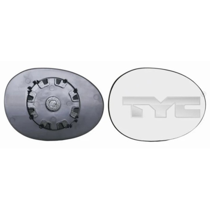 Стъкло Огледало Дясно 305-0115-1 Citroën C1 Peugeot 107 Toyota Aygo