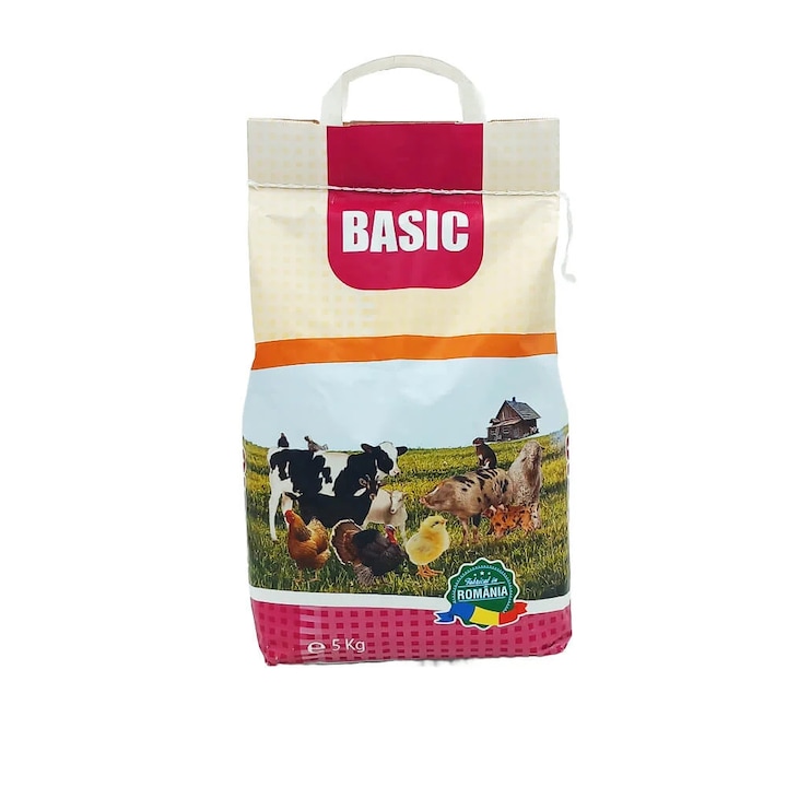 Furaj brizurat multispecii (pasari si porci), Basic, 10 kg Agromar