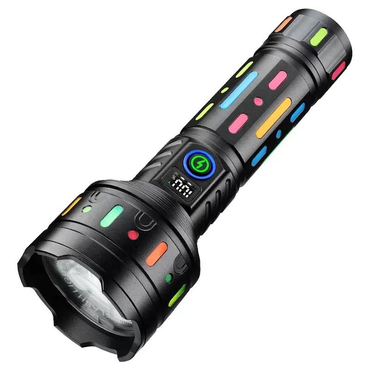 Мощен LED фенер Coba CB 705 TG от алуминиева сплав, дължина 20см