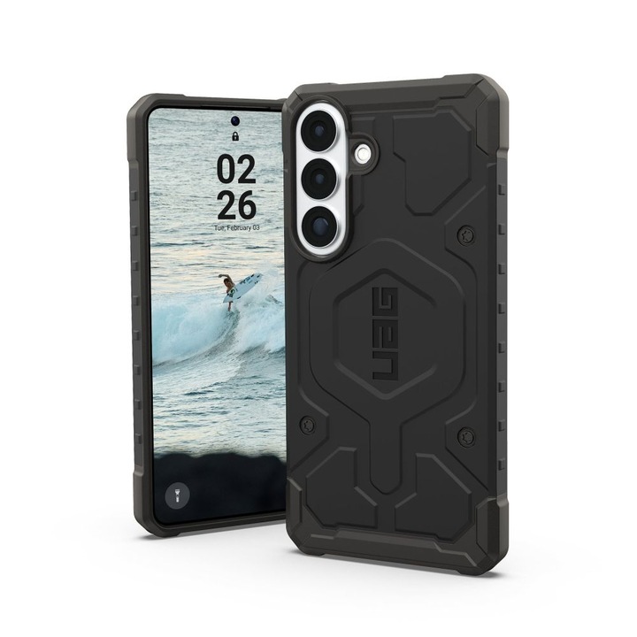 Husa UAG Pathfinder Magnetic compatibila cu Samsung Galaxy S26 Plus Black