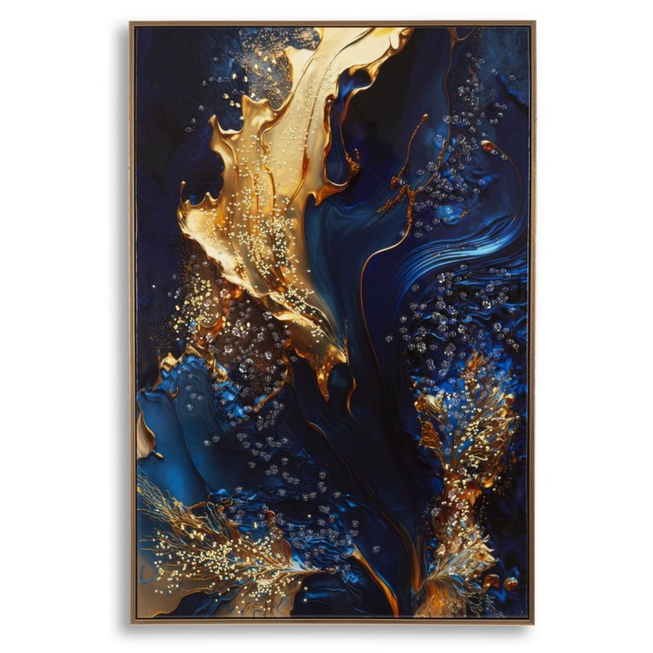 Tablou cu rama Andromeda, Mauro Ferretti, 60x4x90cm, multicolor
