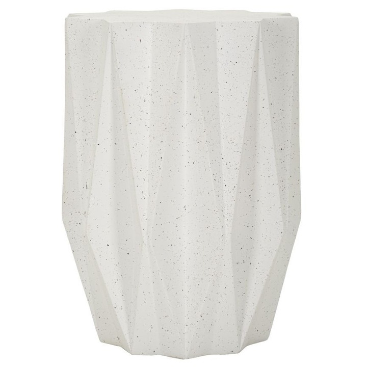 Masa de final Star, Mauro Ferretti, efect piatra, forma sculpturala, 38,5x53cm