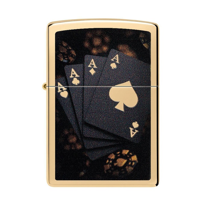 Bricheta Zippo Poker Design