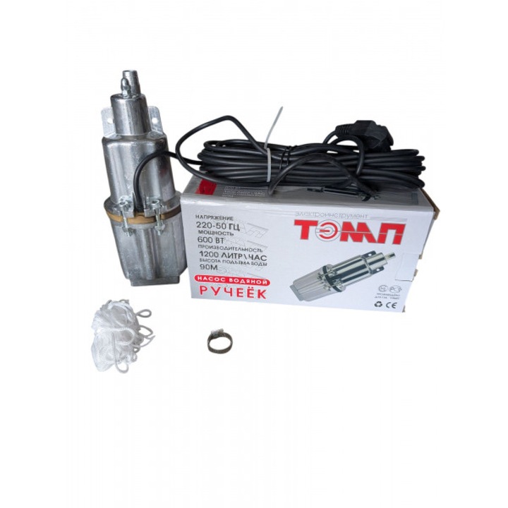 Pompa submersibila pe vibratii 600 W Vodolei – pompare eficienta a apei curata pana la 90 m