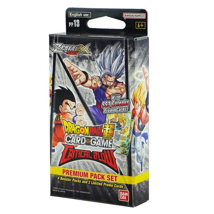Dragon Ball Super Card Game – Critical Blow Premium Pack PP13