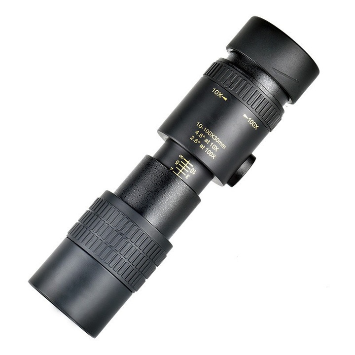 Monocluri de inalta rezolutie, Tioialz®, 10-300x40mm, prisma BAK4, potrivite pentru observarea pasarilor, camping, drumetii