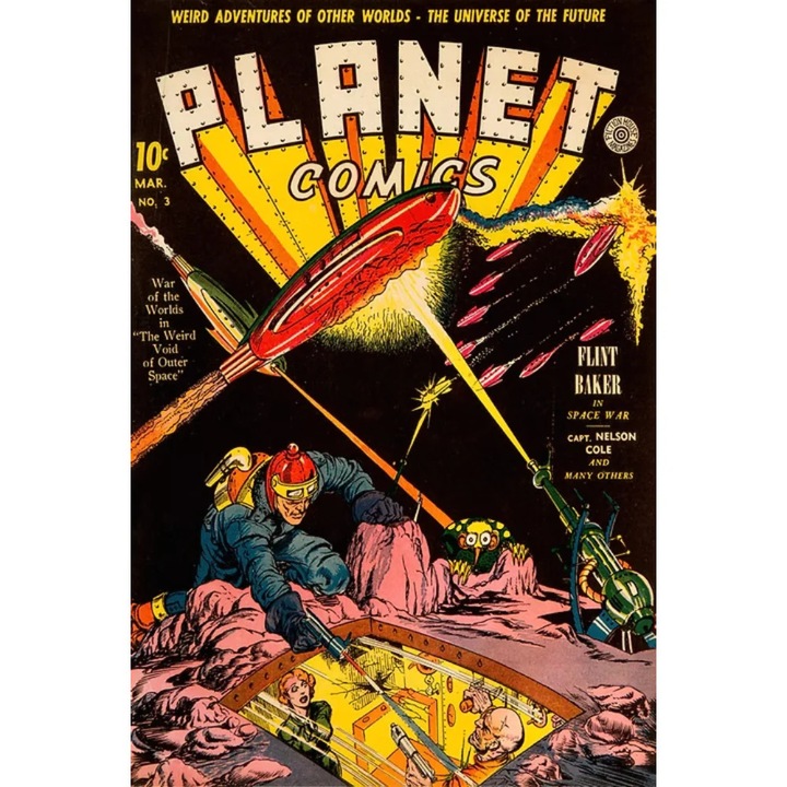 Képregény Planet Comics, Facsimile Ed, 03, Szerző Will Eisner
