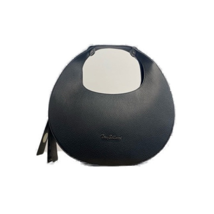 Geantă de Damă din Piele Naturală, Stil Modern, Tony Belluccidwqf, Negru, 32x34x10 CM