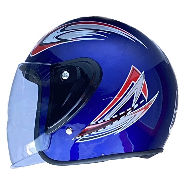 Casca moto, Paolo, 2415, 4 Albastru