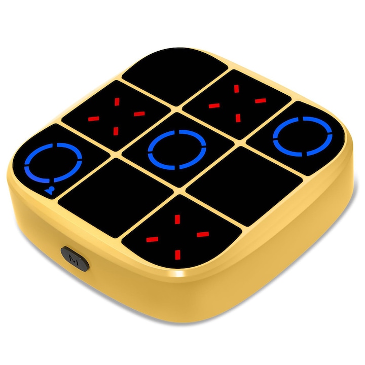 Joc de societate, Garsonal, Tic Tac Toe, 3 moduri, verde, pentru 1-3 jucatori, 3-12 ani